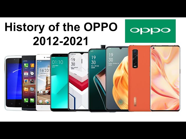 History of the OPPO 2012-2021 | All OPPO Phones Evolution 2012-2021