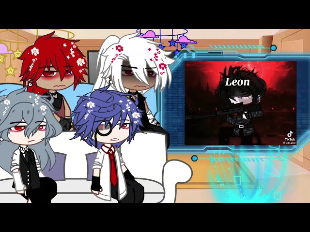 Dark fall react to Leon as random Gacha |parts 2| hope you enjoy!