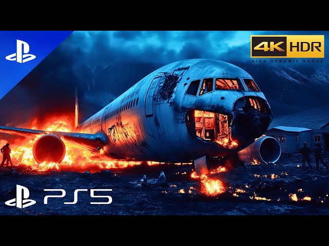(PS5) RUSSIAN PLANE CRASH SITE | Call of Duty: Modern Warfare 3 | Realistic Gameplay [4K 60FPS HDR]