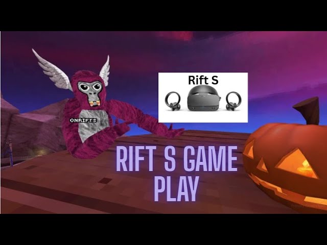 Rift S unboxing & gameplay (Gorilla tag)