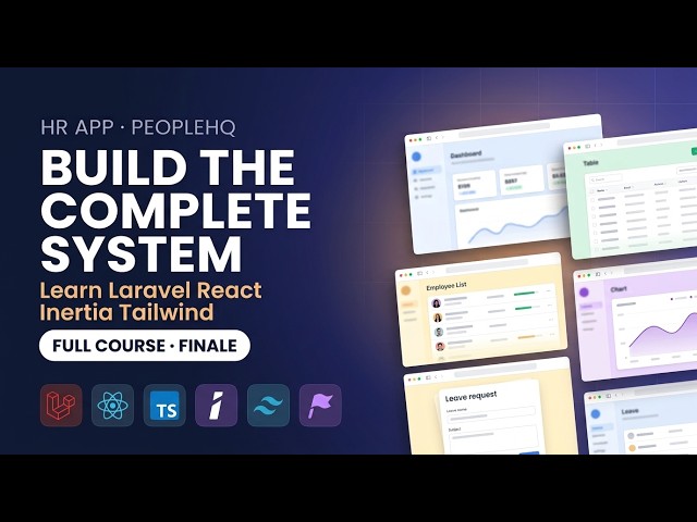 Build an HR Management App with Laravel 13 + React (Full Course)