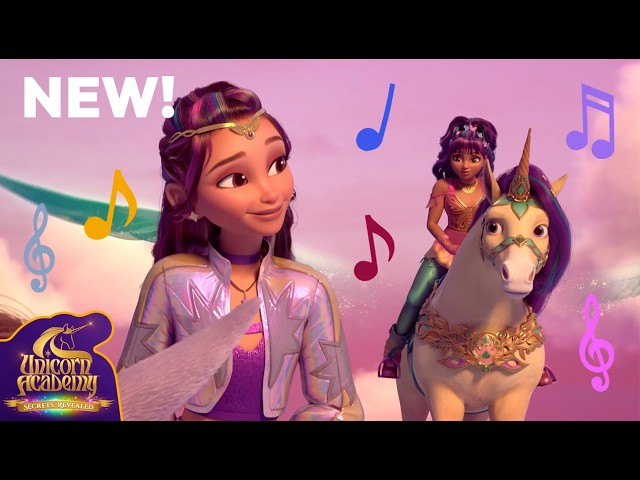 How to Fly 🦄🪽🎵NEW Music Video from Unicorn Academy: Secrets Revealed | Songs for Kids