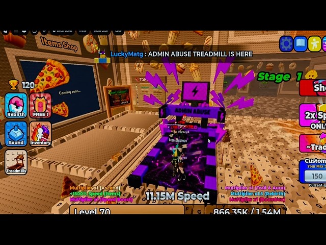 Admin a buse & Trading Update ! =+1 Speed Keyboard Escape Roblox LIVE