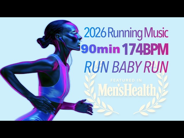 174 BPM Running Music 2026 🏃 1.5 Hour Nonstop Mix | 174 SPM Cadence Training to Fix Overstride