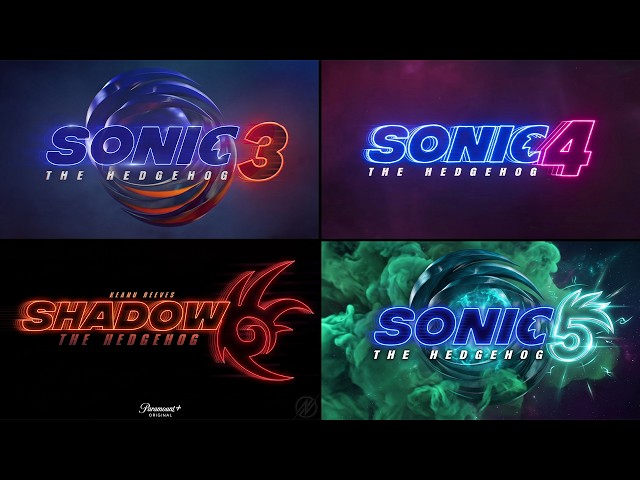 Evolution of Sonic the Hedgehog Movie Titles (2020–2030)