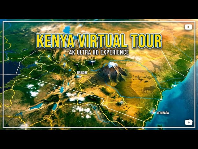 Exploring Kenya on Google Maps 🌍 Virtual Tour of Cities, Nature & Landmarks