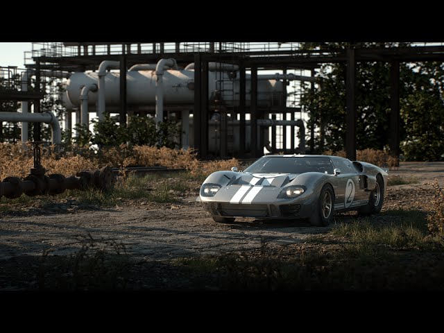 Ford GT40 CGI Octane Render