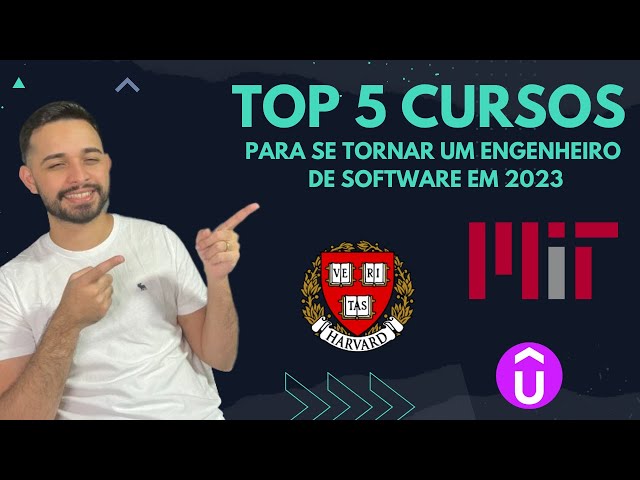 MELHORES CURSOS PARA SE TORNAR UM SOFTWARE ENGINEER EM 2023