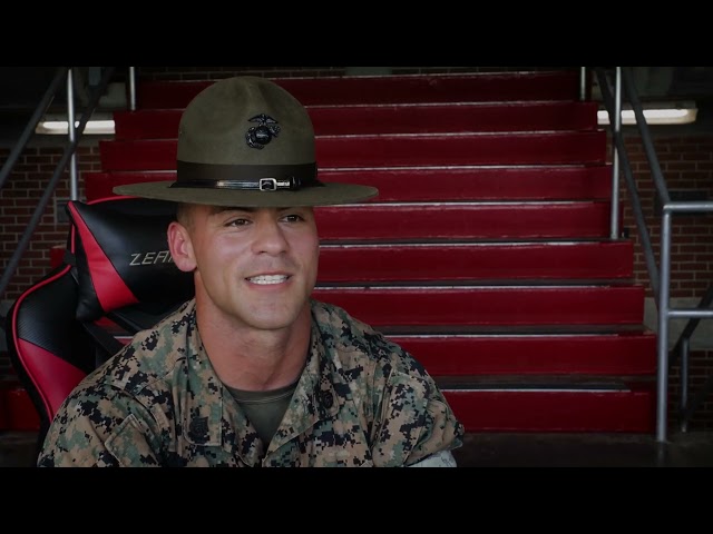U.S. Marine Corps Chief Drill Instructor Breaks Down Recruit Training