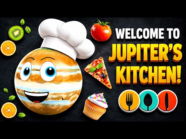 What if Jupiter had a Kitchen? | Planets for Kids | Solar System and Space