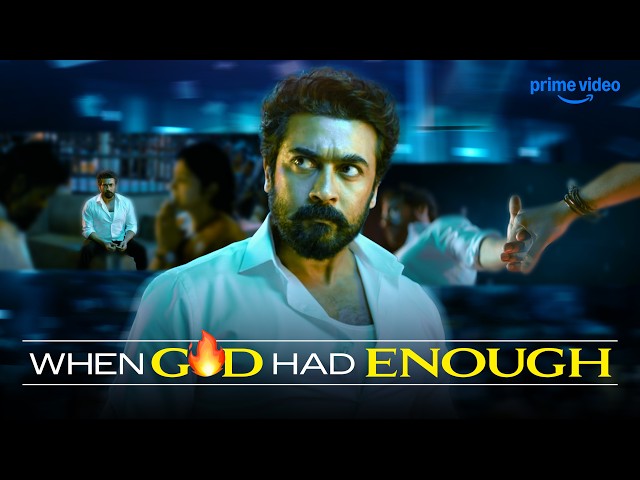 GOD LEVEL scene ft. SURIYA 🔥 | Karuppu | Prime Video India