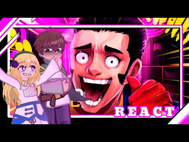 •|| Konosuba reacts to Takaba (Jujutsu Kaisen) - MENTE DO PALHAÇO | Chrono || (🇧🇷/🇺🇸)