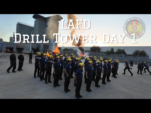 LAFD Drill Tower: Day One | The Journey to Becoming a Firefighter