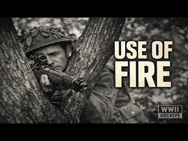 Use of Fire (1943) | British Army Infantry Weapons & Bren Gun Training Film | WWII Archive