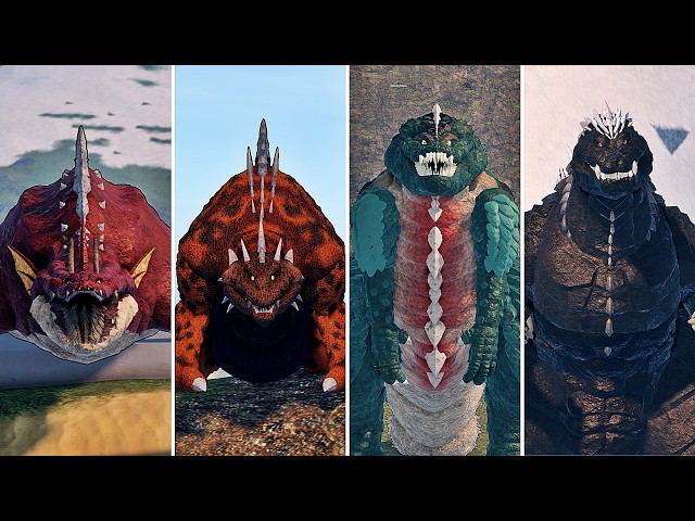 Evolution of Godzilla Ultima in Kaiju Alpha