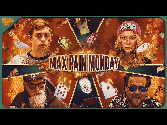 3Coin, Frankie C, Raver & Sashimi Play MAX PAIN MONDAY! Commentary by Charlie Wilmoth