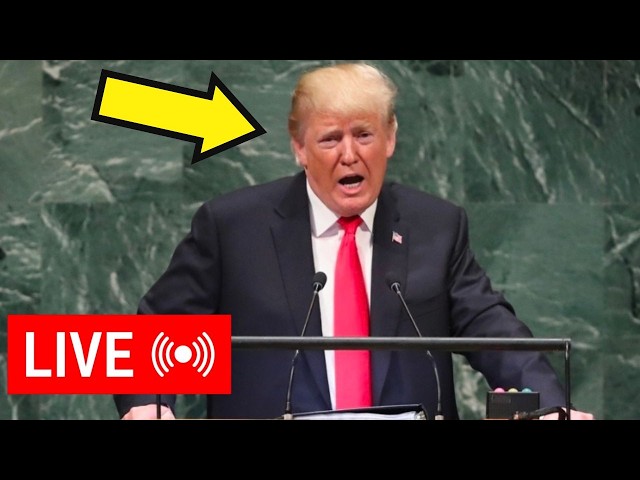 🔴 BREAKING - PRESIDENT TRUMP SPEAKS - U.N. GENERAL ASSEMBLY - LIVE