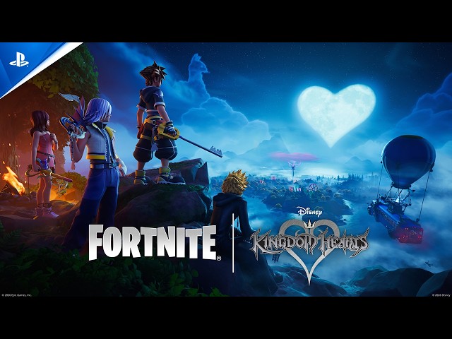 Fortnite - Kingdom Hearts Arrives | PS5 & PS4 Games