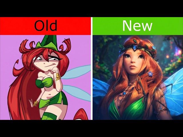 Evolution of Betilla The Fairy in Rayman Games (1995-2026)