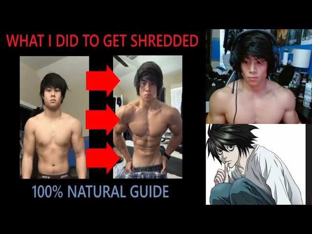 what i did to get shredded (100% natural guide)