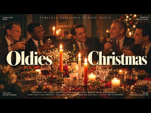 Oldies Christmas Songs 50s 60s 🕯️ Timeless Christmas Oldies | Sinatra, Nat King Cole, Crosby, Como