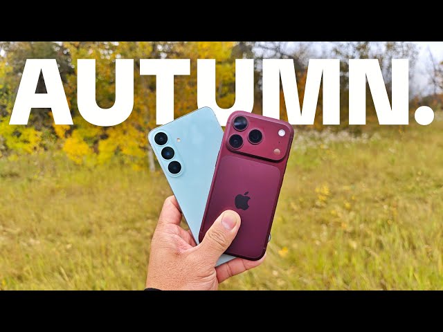 Galaxy S26 FE vs iPhone 18 Pro — Autumn Camera Shoot Test! 🔥