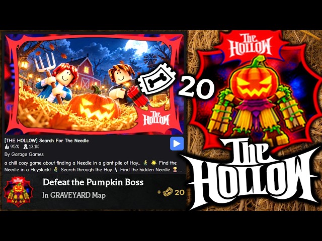 EVENT! HOW TO GET 20 TICKETS & THE BADGE FROM Search For The Needle! (ROBLOX THE HOLLOW)