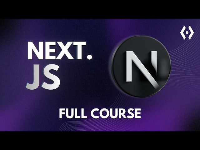 Next.js Full Course for Beginners 2026 | React, SSR, Routing & Data Fetching