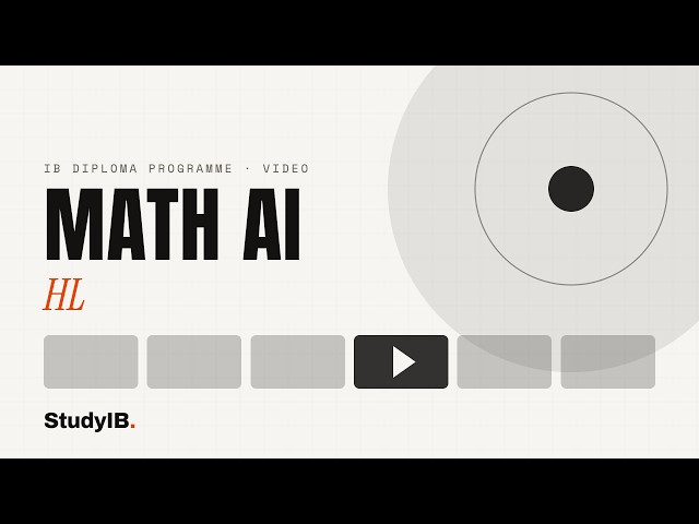 IB Math AI HL 1.9 — Laws of Logarithms