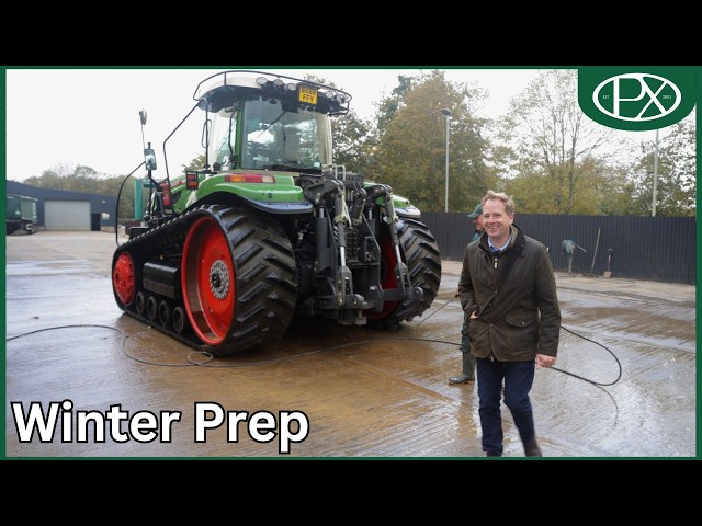 Winter Servicing Begins, and the Jobs That Keep the Farm Running