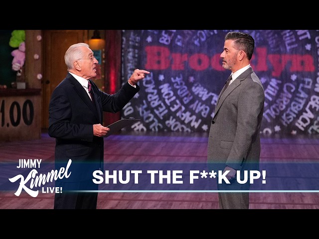 Jimmy Kimmel Threatened by FCC Chairman Robert De Niro, Trump Renames A.I. & Guillermo Dances to NY