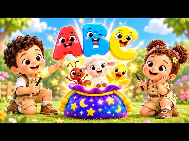 🔤ABC Phonics Song + Learn ABC A to Z With Magic Bag + A for Ambulance | Kids Songs