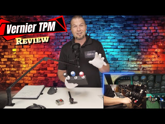 Vernier TPM Review For Microsoft flight Simulator! Best bang for buck TPM. Time stamped