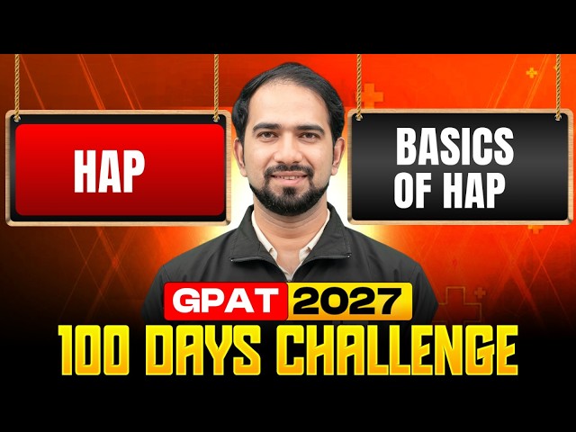 Basics of HAP | Human Anatomy & Physiology | GPAT 2027 100 Days Challenge | PW