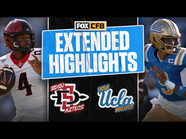 San Diego State Aztecs vs UCLA Bruins Highlights 🏈 FOX College Football