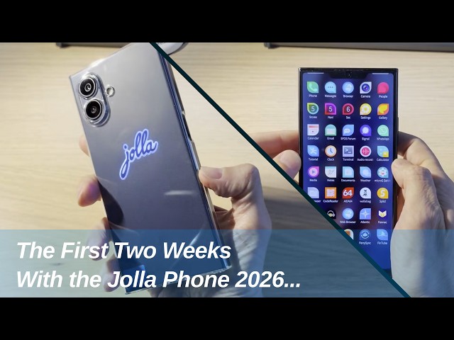 Two Weeks with the Jolla Phone 2026 - Impressions