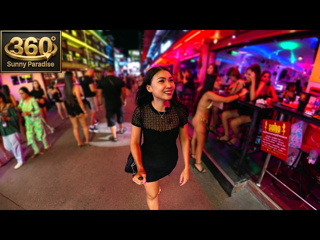 [8K 360° VR] Pattaya Nightlife: Beauty, Neon, and Cheerful Vibes of Soi 6
