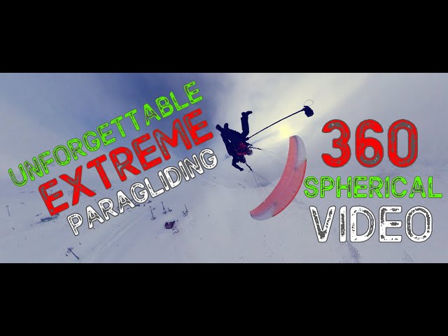 Insta360 Acro Paragliding in Gudauri Georgia with SkyAtlantida Team
