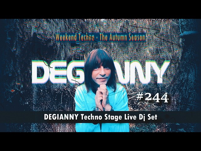 DEGIANNY  Techno Stage Live Dj Set #244 Peak Time & Driving Techno Mix 2026 #dj #techno #livemix