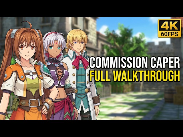 Trials in the Sky 2nd Chapter - Sidequest Commission Caper Full Walkthrough