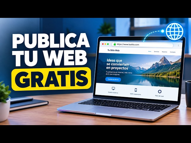 Publica tu página web GRATIS y ten tu propio enlace en Internet