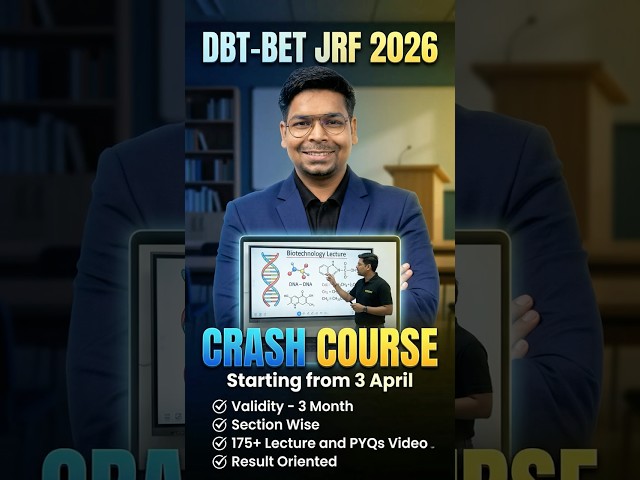 DBT BET 2026 CRASH COURSE 🔥 | 175+ Videos | Starts 3 April | Vedemy #BET2026 #dbt #crashcourse
