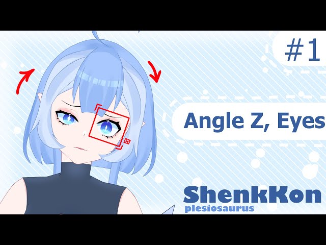 [Tutorial] Live2d модель Vtuber | анимация глаз и наклона головы | #1