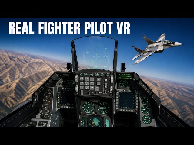 Real Thunderbird F-16 Pilot SHOCKED by First Virtual Reality Dogfight | DCS