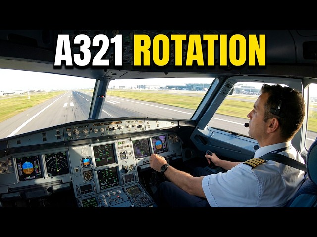 360° A321 Takeoff Istanbul | Raw Cockpit Footage, Real Crew Callouts