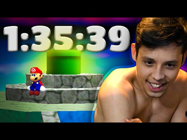 HUGE NEW PB IN SUPER MARIO 64 100% 120 STAR SPEEDRUN