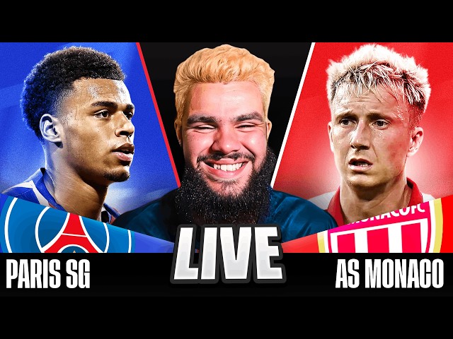 🔴PSG 1-2 Monaco • Ligue 1 [LIVE WATCH ALONG]