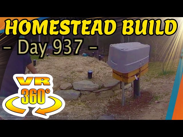 Homestead Building - Bear Attack Update, Dipole Shortwave Antenna