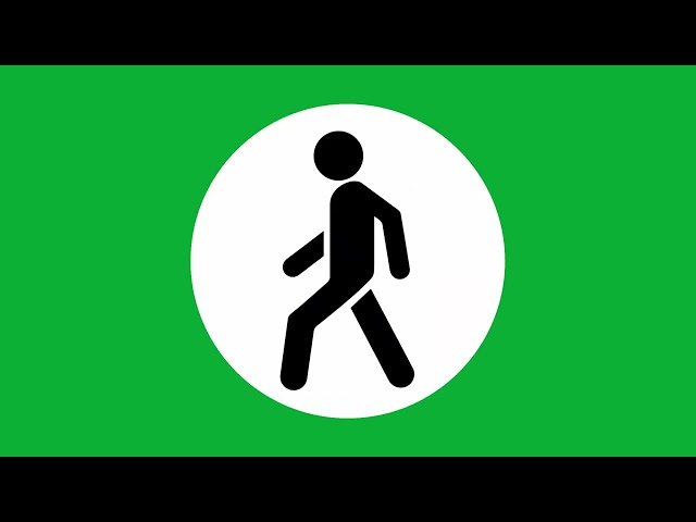 Prohibition Signs No Walking Sign