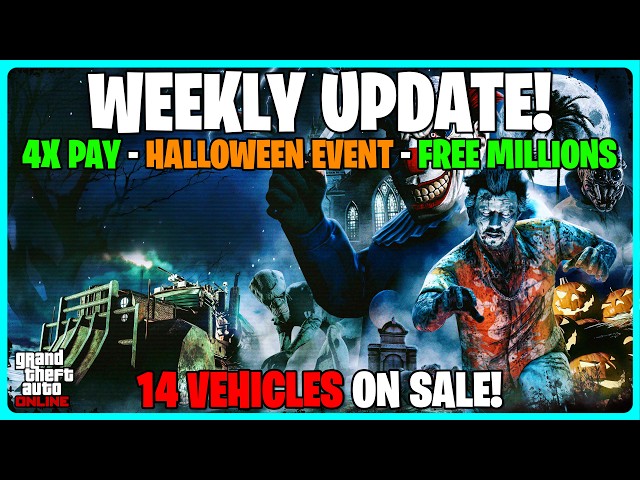 Massive Halloween Update Coming! GTA Online Weekly Update